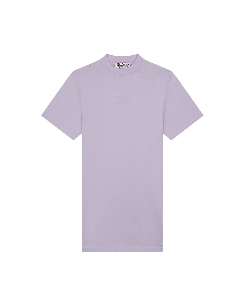 Malelions Women Firma T-Shirt Dress - Lilac
