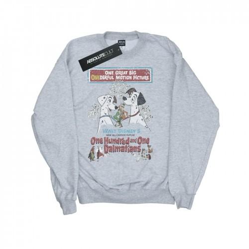 Disney Girls 101 Dalmatiërs Retro Poster Sweatshirt