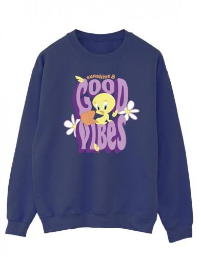 Looney Tunes Heren Tweeday Sunshine & Good Vibes katoenen sweatshirt