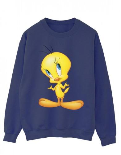 Looney Tunes Heren Tweety staand katoenen sweatshirt