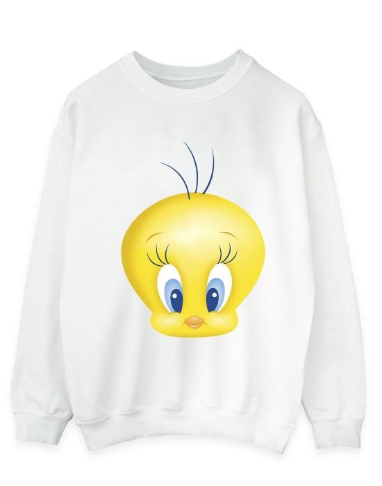 Looney Tunes heren tweety gezicht katoenen sweatshirt