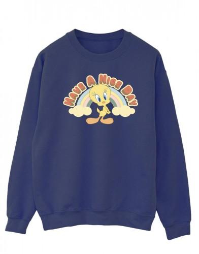 Looney Tunes Heren Have A Nice Day katoenen sweatshirt