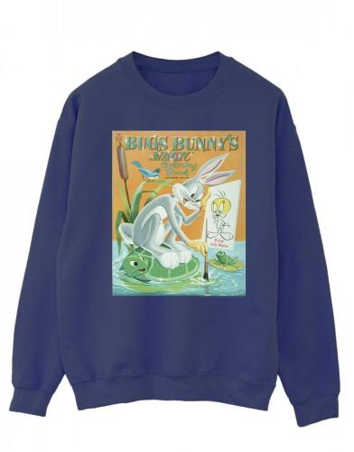 Looney Tunes Heren Bugs Bunny Kleurboek Katoenen sweatshirt