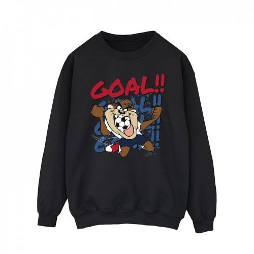Looney Tunes Heren Taz Goal Goal Goal katoenen sweatshirt