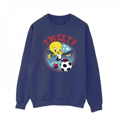 Looney Tunes Heren Tweety Football Circle katoenen sweatshirt