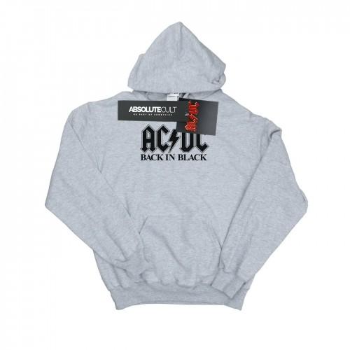 AC/DC Heren terug in zwarte logo-hoodie