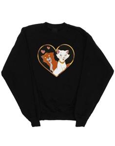 Disney Girls The Aristocats Heart Sweatshirt