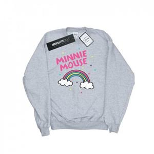 Disney meisjes Minnie Mouse sweatshirt met regenboogstippen