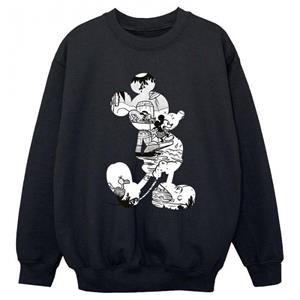 Disney meisjes Mickey Mouse scène silhouet sweatshirt