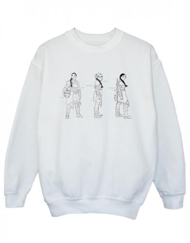 Star Wars Girls het boek van Boba Fett Fennec Concept Sweatshirt