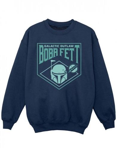 Star Wars Girls The Book Of Boba Fett Galactic Helm borstsweater