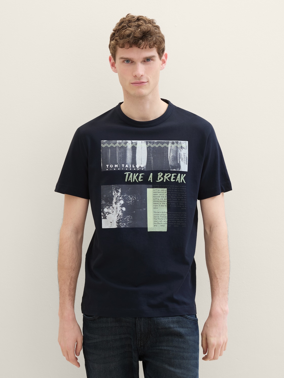 TOM TAILOR T-Shirt photoprint t-shirt