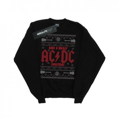 AC/DC Rockin'-kerstsweatshirt voor heren