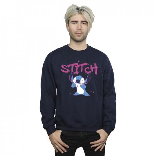 Disney Lilo en Stitch Graffiti-sweatshirt voor heren