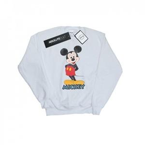 Disney Heren Mickey Mouse Retro Pose Sweatshirt