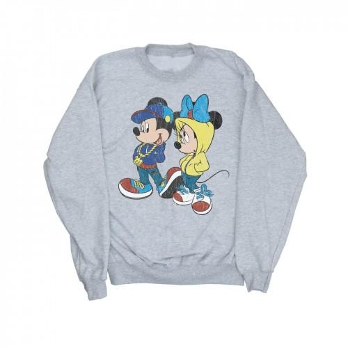 Disney Heren Mickey en Minnie Mouse Pose Sweatshirt