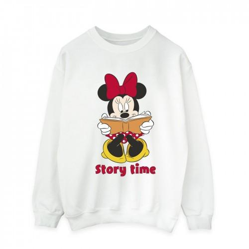 Disney Heren Minnie Mouse Story Time Sweatshirt