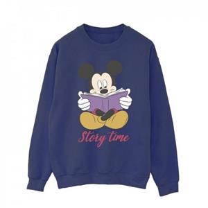 Disney Heren Mickey Mouse Story Time Sweatshirt