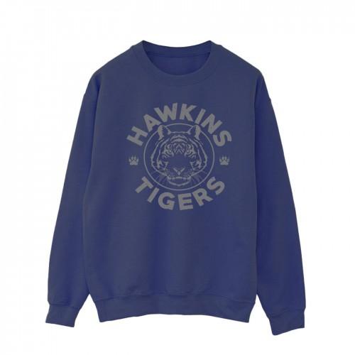 Pertemba FR - Apparel Netflix Heren Stranger Things Hawkins grijze tijgersweater