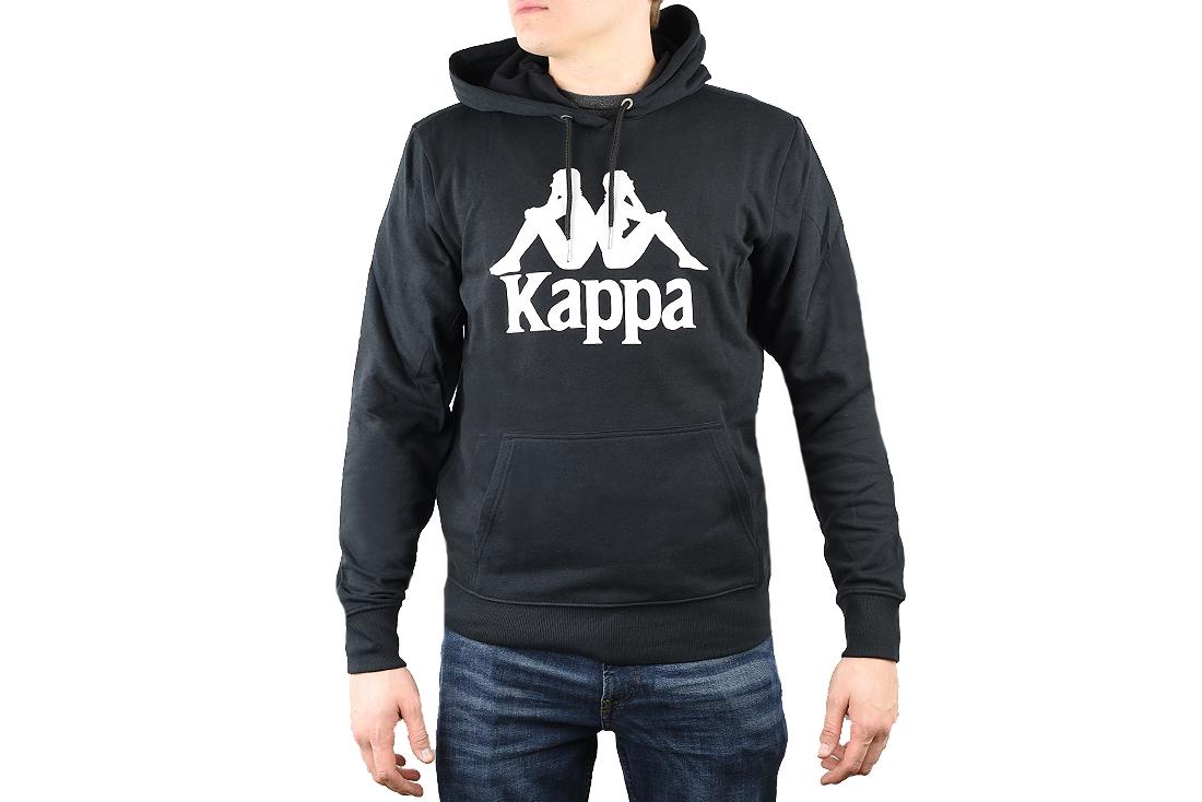 Kappa Taino met capuchon, zwart herensweatshirt