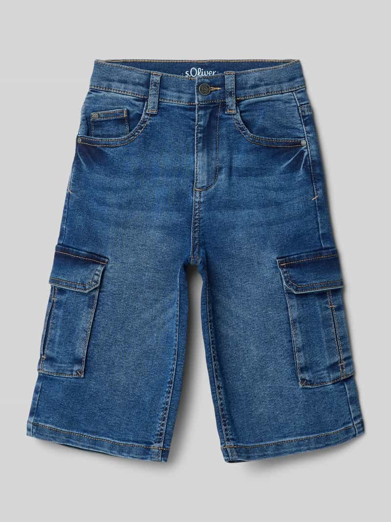S.Oliver RED LABEL Korte loose fit jeans in 5-pocketmodel