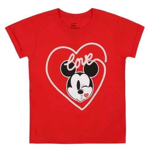 Disney Meisjes Mickey Mouse Kus T-shirt