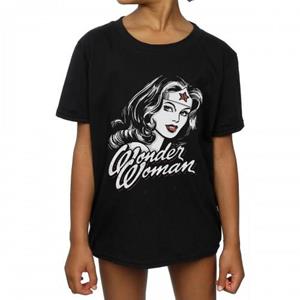 Wonder Woman meisjes hint katoenen T-shirt