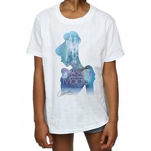Cinderella Assepoester meisjes maken je eigen magische silhouet katoenen T-shirt