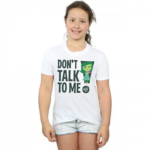 Inside Out Binnenstebuiten meisjes praten niet met me katoenen T-shirt
