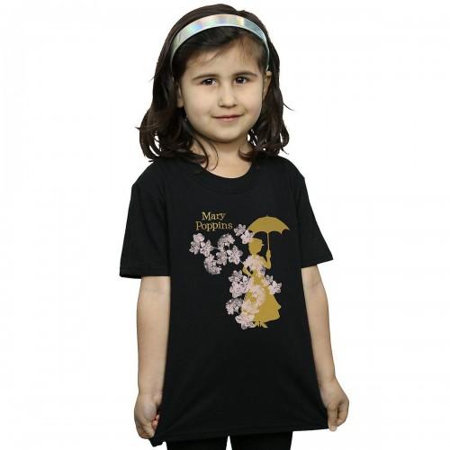 Mary poppins meisjes bloemen T-shirt