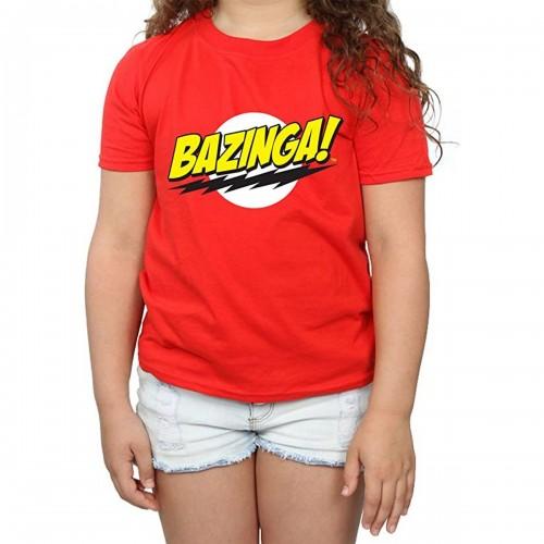 The Big Bang Theory Bazinga katoenen T-shirt voor meisjes