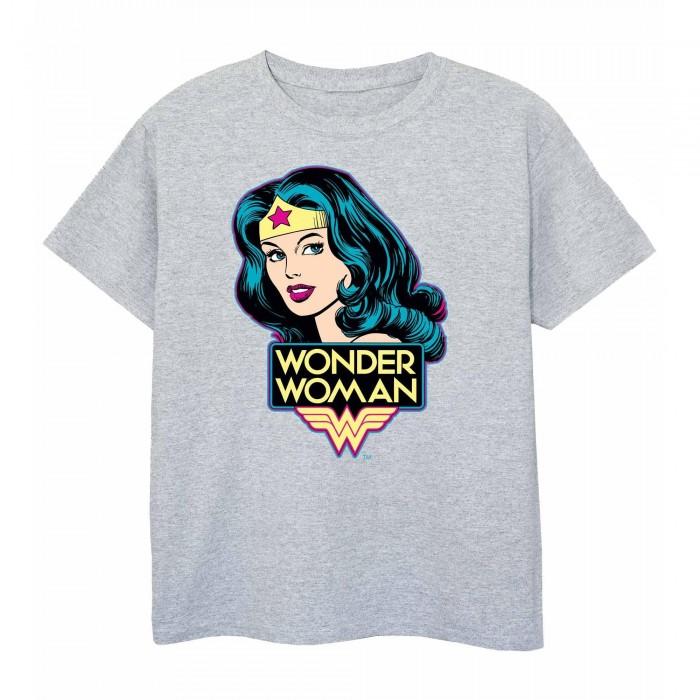 Wonder Woman meisjes hoofd T-shirt