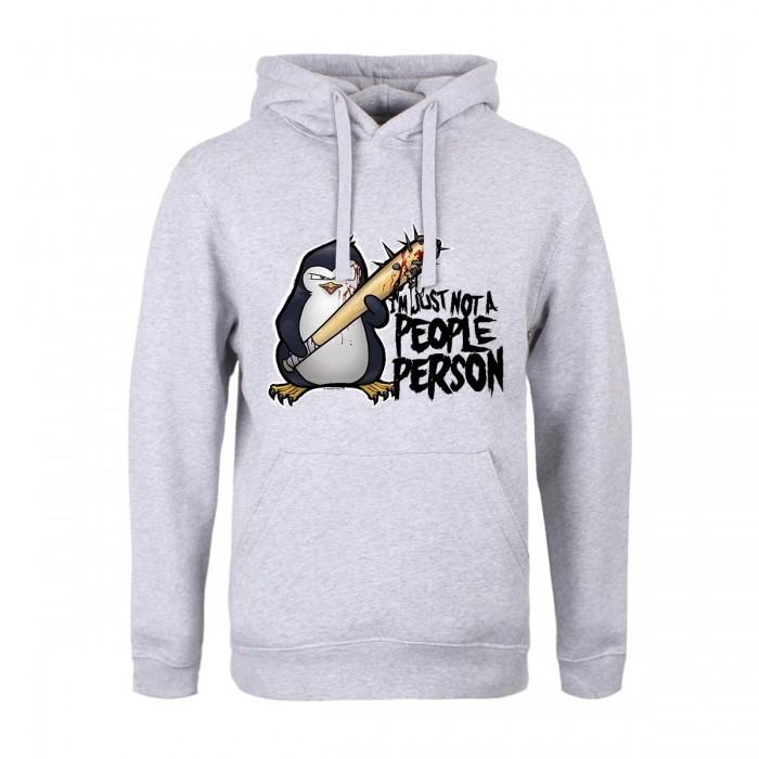 Psycho Penguin Mens is gewoon geen mensenpersoon hoodie