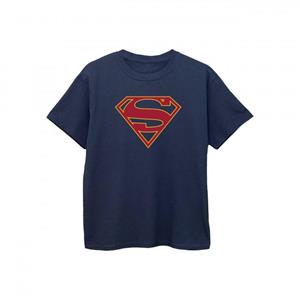 Supergirl Katoenen T-shirt met -logo voor meisjes
