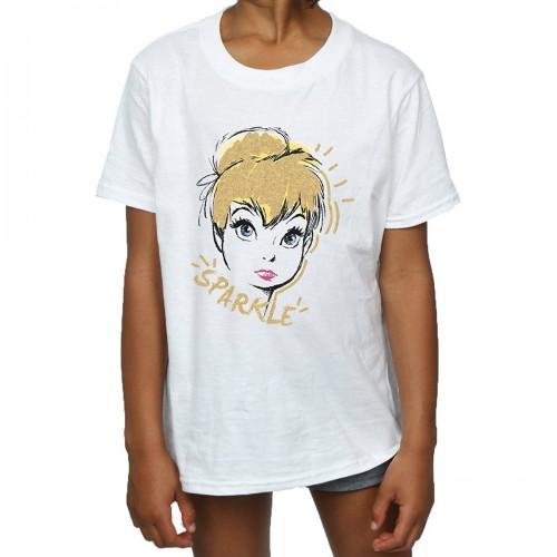 Tinkerbell meisjes glitter katoenen T-shirt
