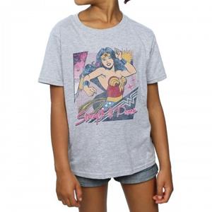 Wonder Woman Girls kracht- en kracht-T-shirt