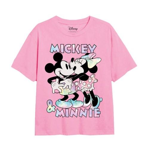 Disney Mickey & Minnie Mouse tie-dye T-shirt voor meisjes