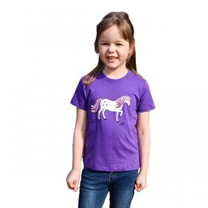 Pertemba FR - Apparel British Country Collection Kinder/Kinderdansende Eenhoorn T-shirt