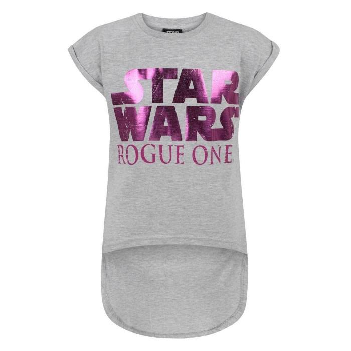 Star Wars gemêleerd T-shirt met korte mouwen voor meisjes