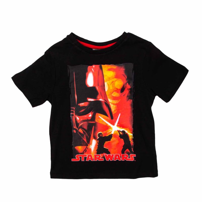 Star Wars Tee shirt manches courtes imprimé coton Enfant 