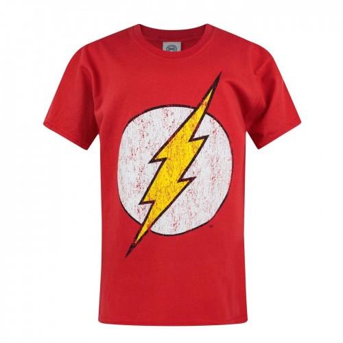 Flash officieel T-shirt met Distressed logo voor jongens