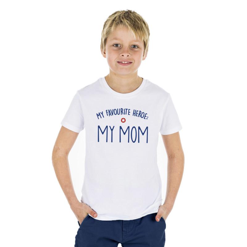 Ma Petite Tribu MIJN FAVORIETE HELD Kinder T-shirt : MIJN MOEDER
