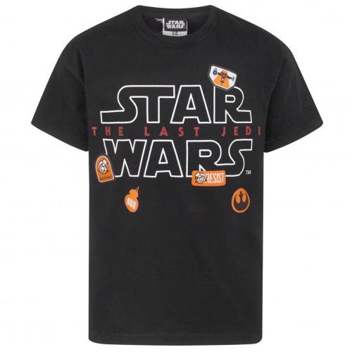 Pertemba FR - Apparel Star Wars: Het laatste Jedi Boys Badge T-shirt