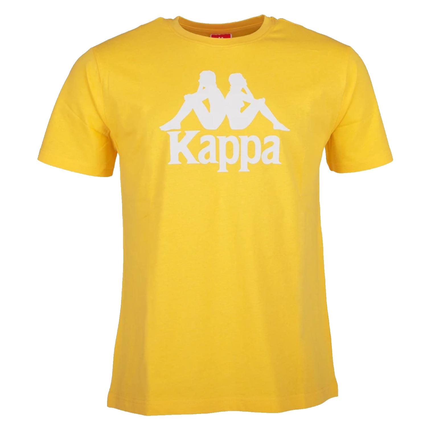 Kappa Caspar kinder T-shirt, voor jongens geel T-shirt