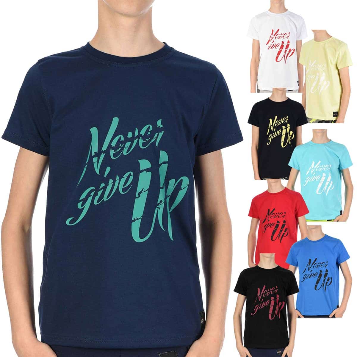 BEZLIT Jungen T-Shirt mit Never Give Up