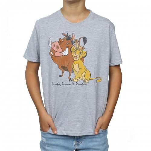 The Lion King Het Lion King jongens klassieke Simba Timon & Pumbaa T-shirt