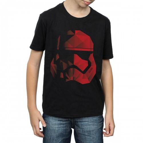 Pertemba FR - Apparel Star Wars: The Last Jedi Boys Kubist Stormtrooper Helm Katoenen T-Shirt