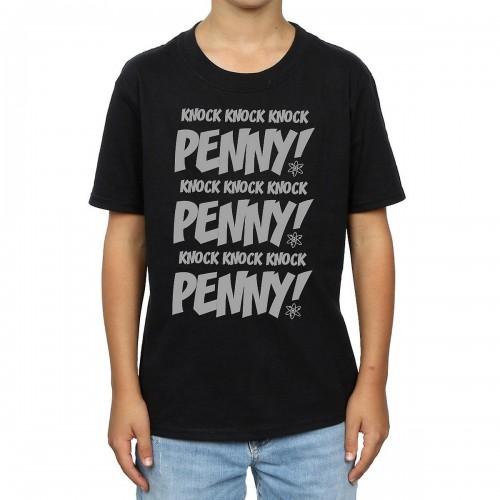 The Big Bang Theory Het Big Bang Theory jongens klop klop Penny katoenen T-shirt