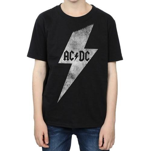 AC/DC jongens bliksemschicht katoenen T-shirt