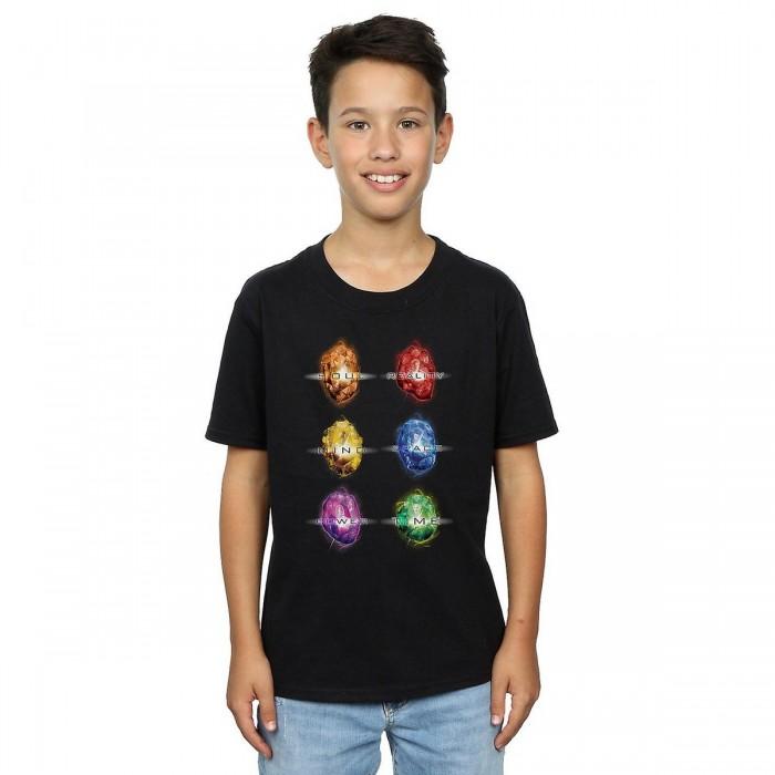 Avengers Infinity War Boys Infinity Stones Katoenen T-Shirt
